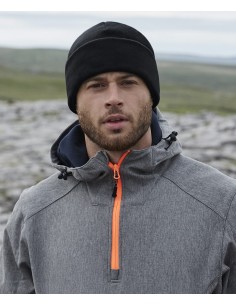 B-B243R-Recycled Fleece Cuffed Beanie 2